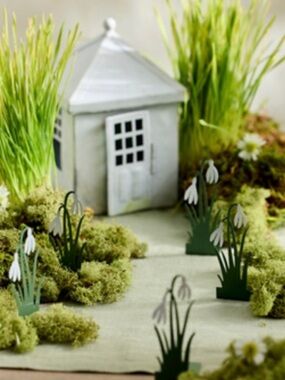 Terrain Metallic Snowdrops. Set of 5.